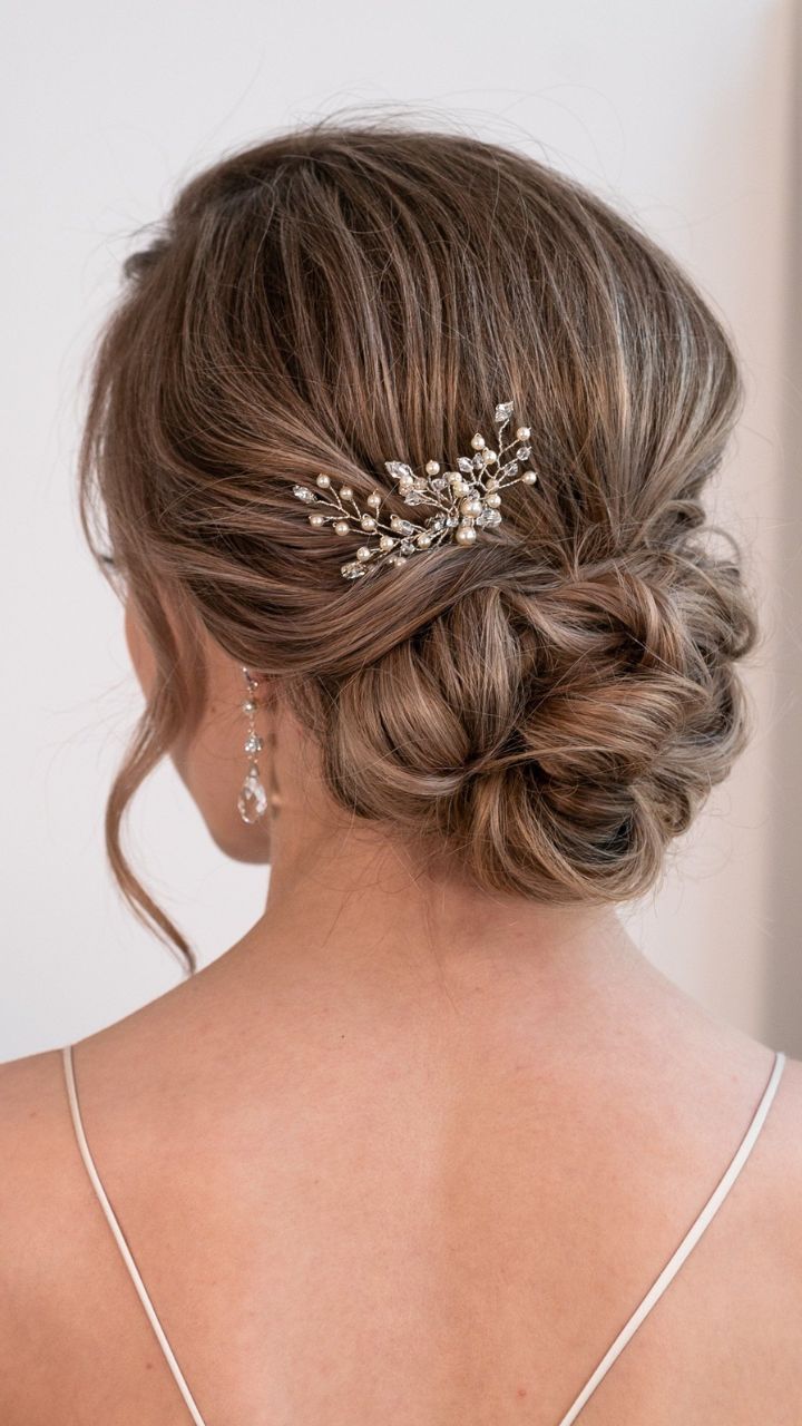 Intricate Brown and Blonde Braided Ponytail — Baby Shower Hairstyles