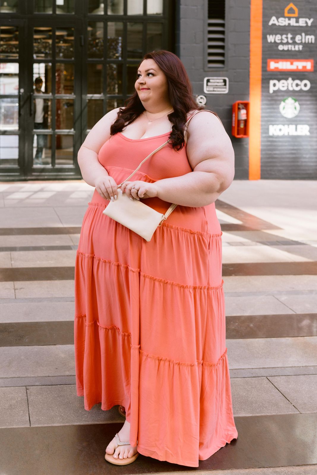 Tie-Front Blouse with High-Waisted Shorts: Casual Chic — Outfits for Big Arms