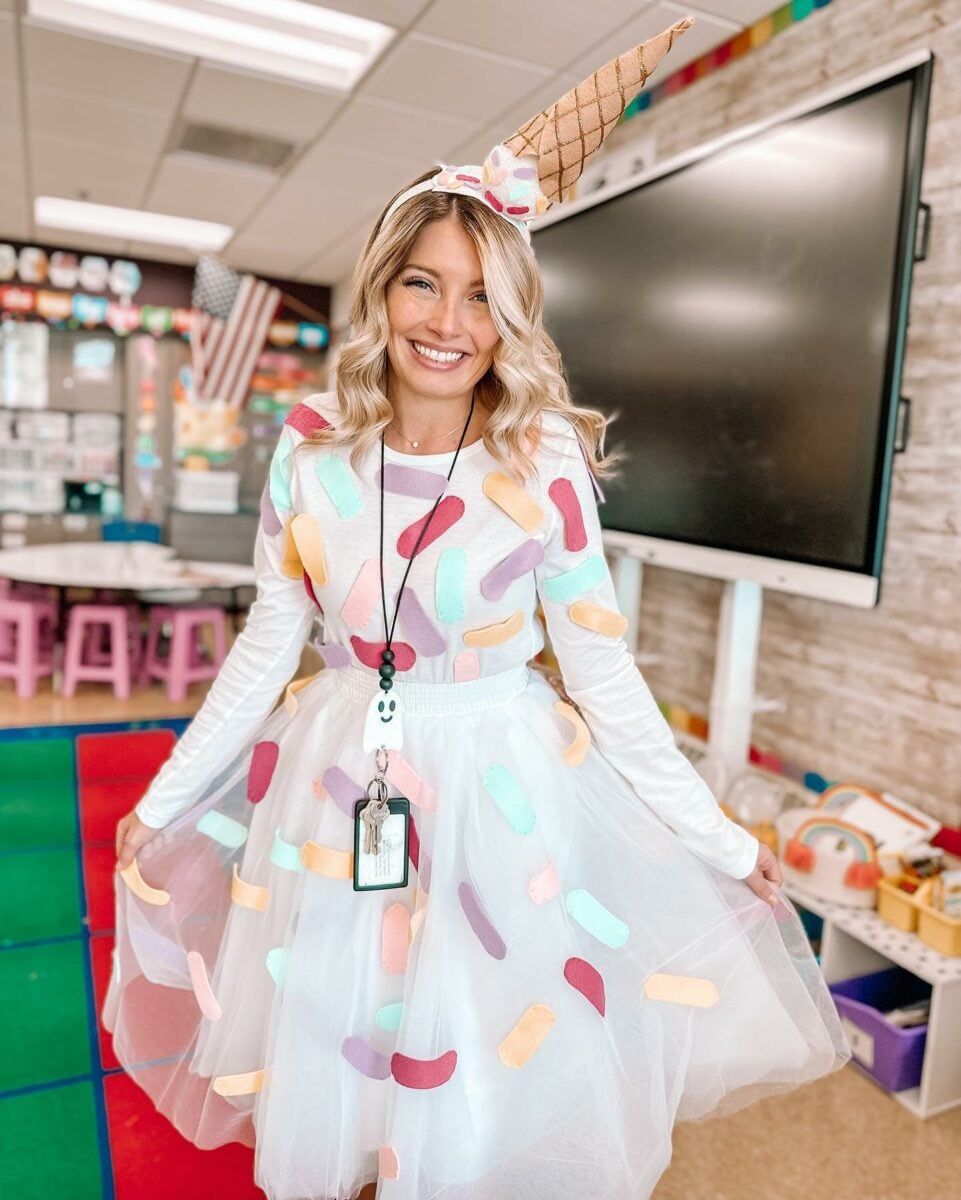Whimsical Theme: Sprinkle Tutu Costume Whimsical Theme: Sprinkle Tutu Costume — Substitute Teacher Outfits
