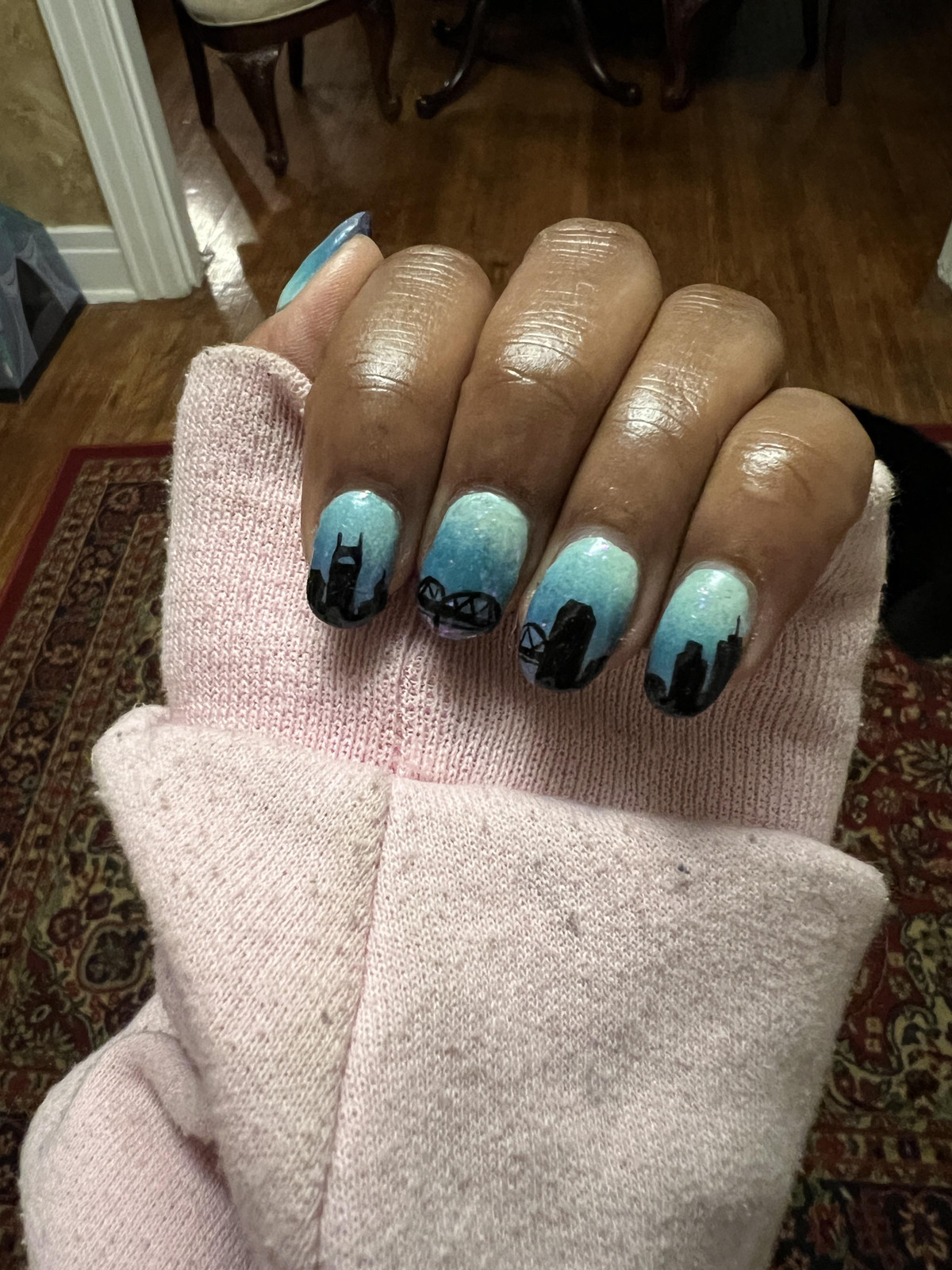 Nashville Skyline Gradient Square Nashville Skyline Gradient Square — Nashville Nails