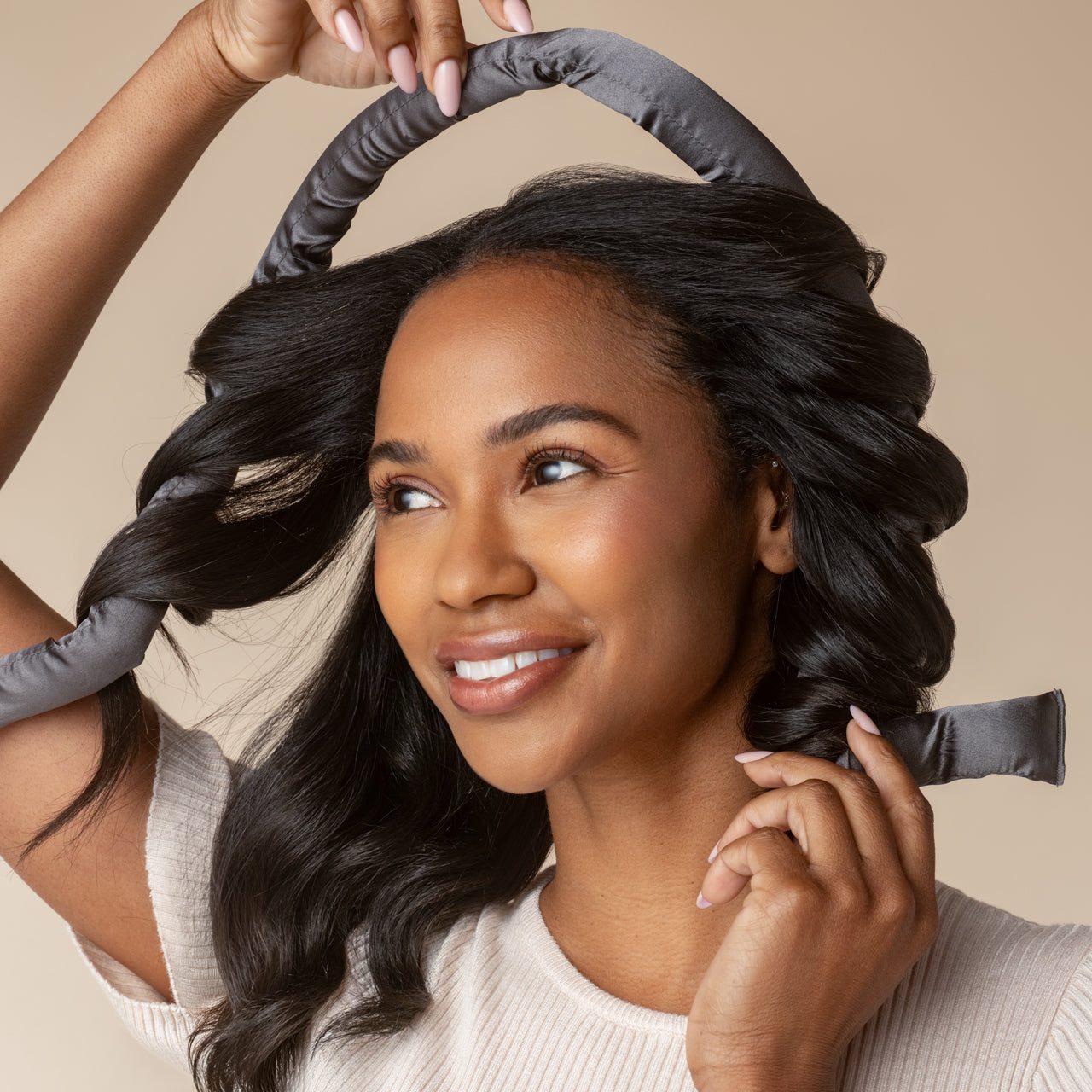 Wrapping Hair Around a Heatless Curler — Heatless Curls