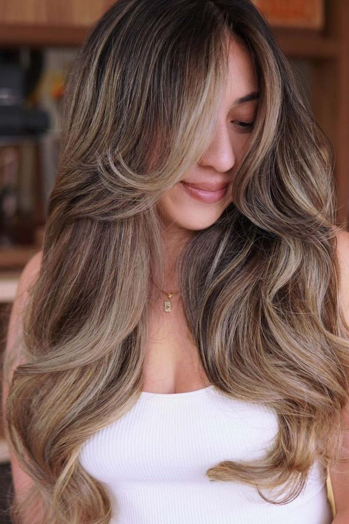 Mid-Back Dark Brown With Subtle Chocolate Caramel Lowlights Mid-Back Dark Brown With Subtle Chocolate Caramel Lowlights