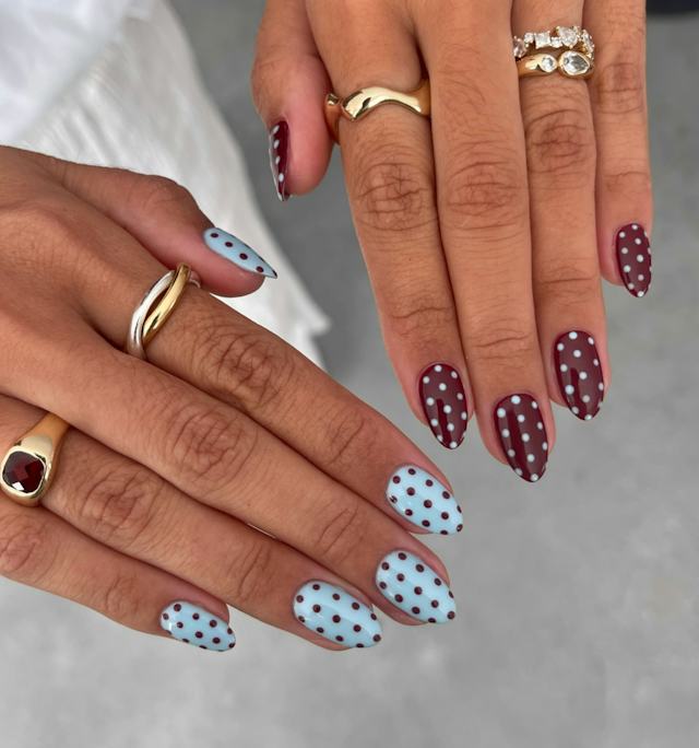 Short Square Geometric Lines Mix Short Square Geometric Lines Mix — Mom Nails