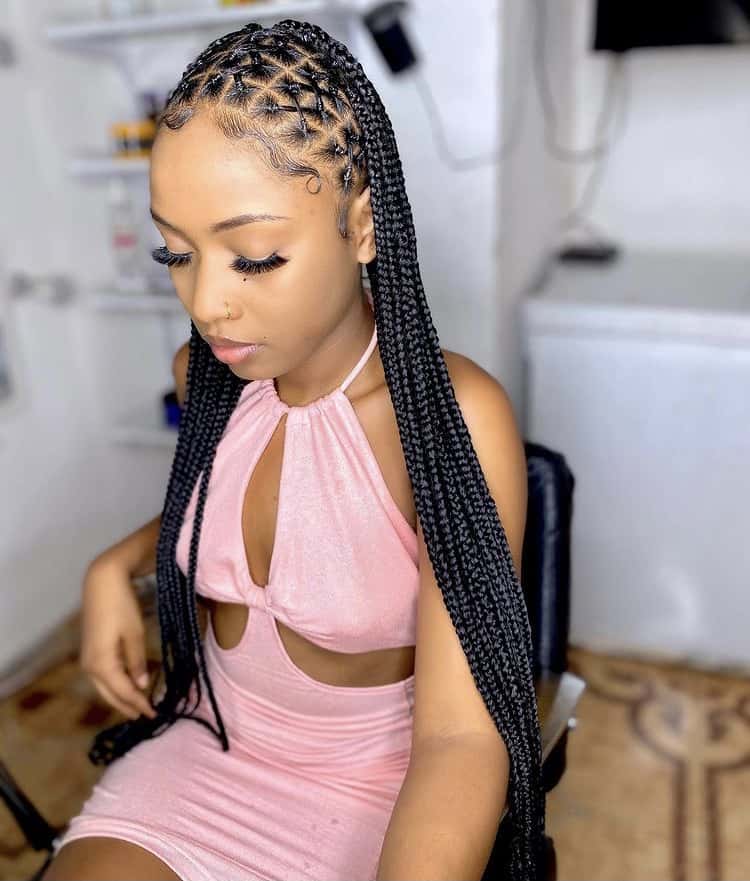 Visual Idea Visual Idea — Criss Cross Braids