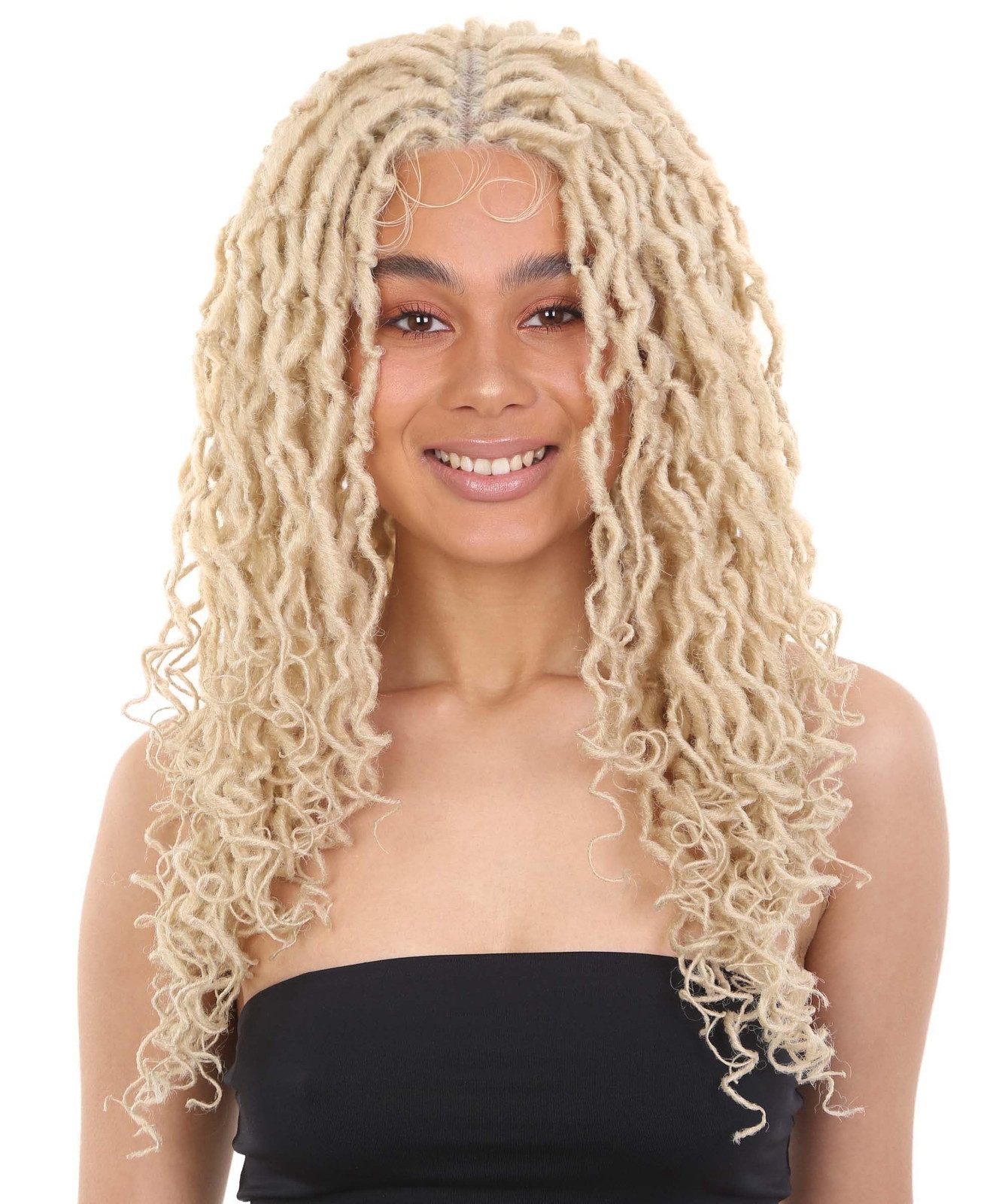 Natural Air-Dried Platinum Blonde Locs Natural Air-Dried Platinum Blonde Locs