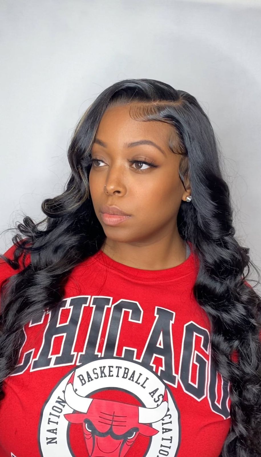 Subtle Highlighted Waves Subtle Highlighted Waves — Frontal Sew In