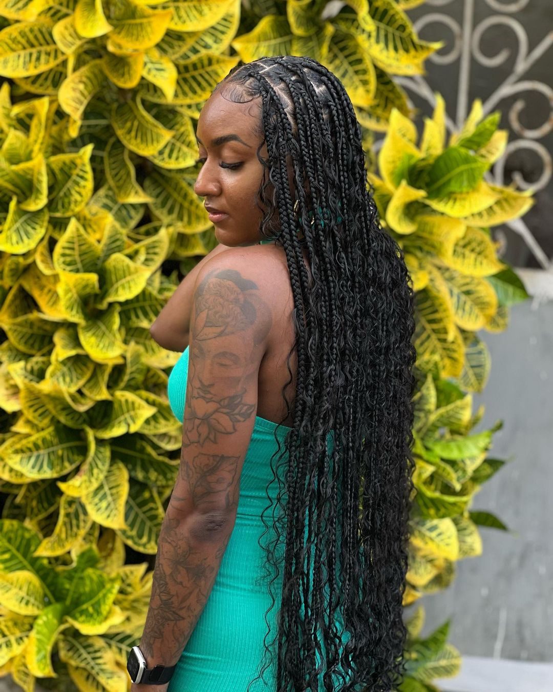 Long Braids with Intricate Scalp Patterns — Braid Patterns
