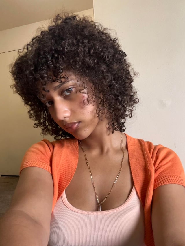 Collarbone Length Loose Defined Curls Collarbone Length Loose Defined Curls — 3C Hairstyles