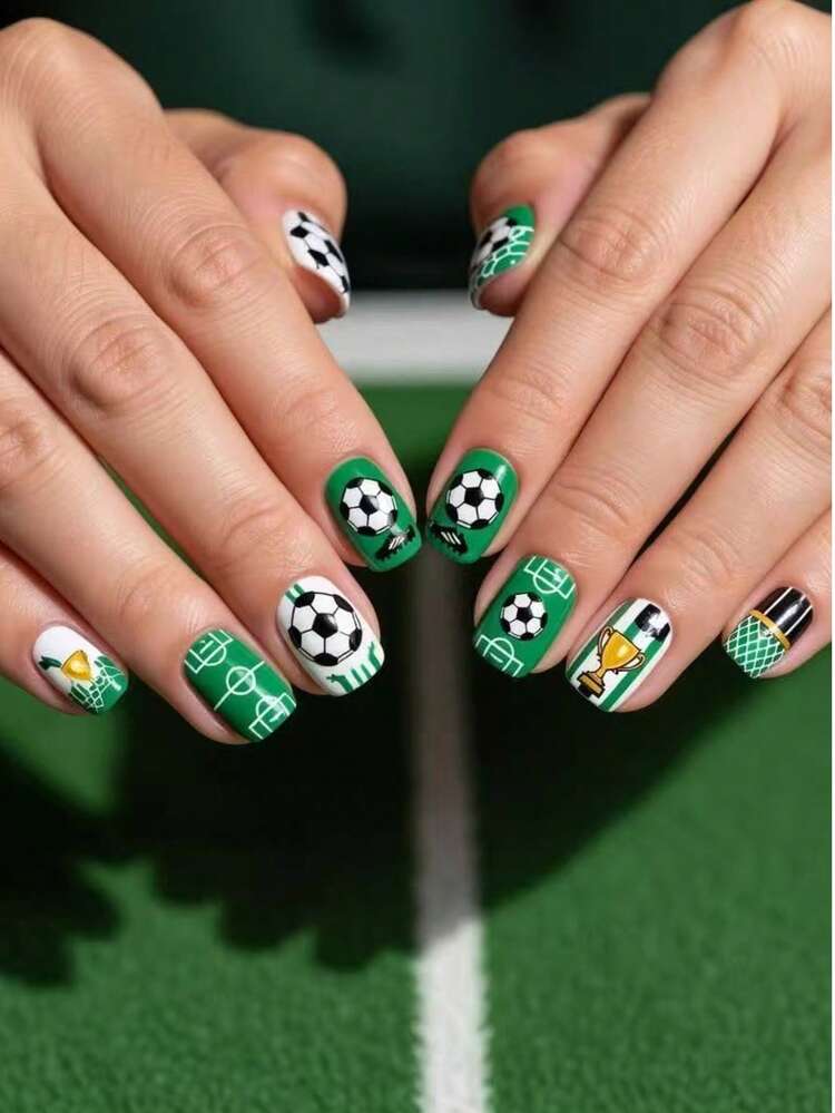 Visual Idea Visual Idea — Soccer Nails