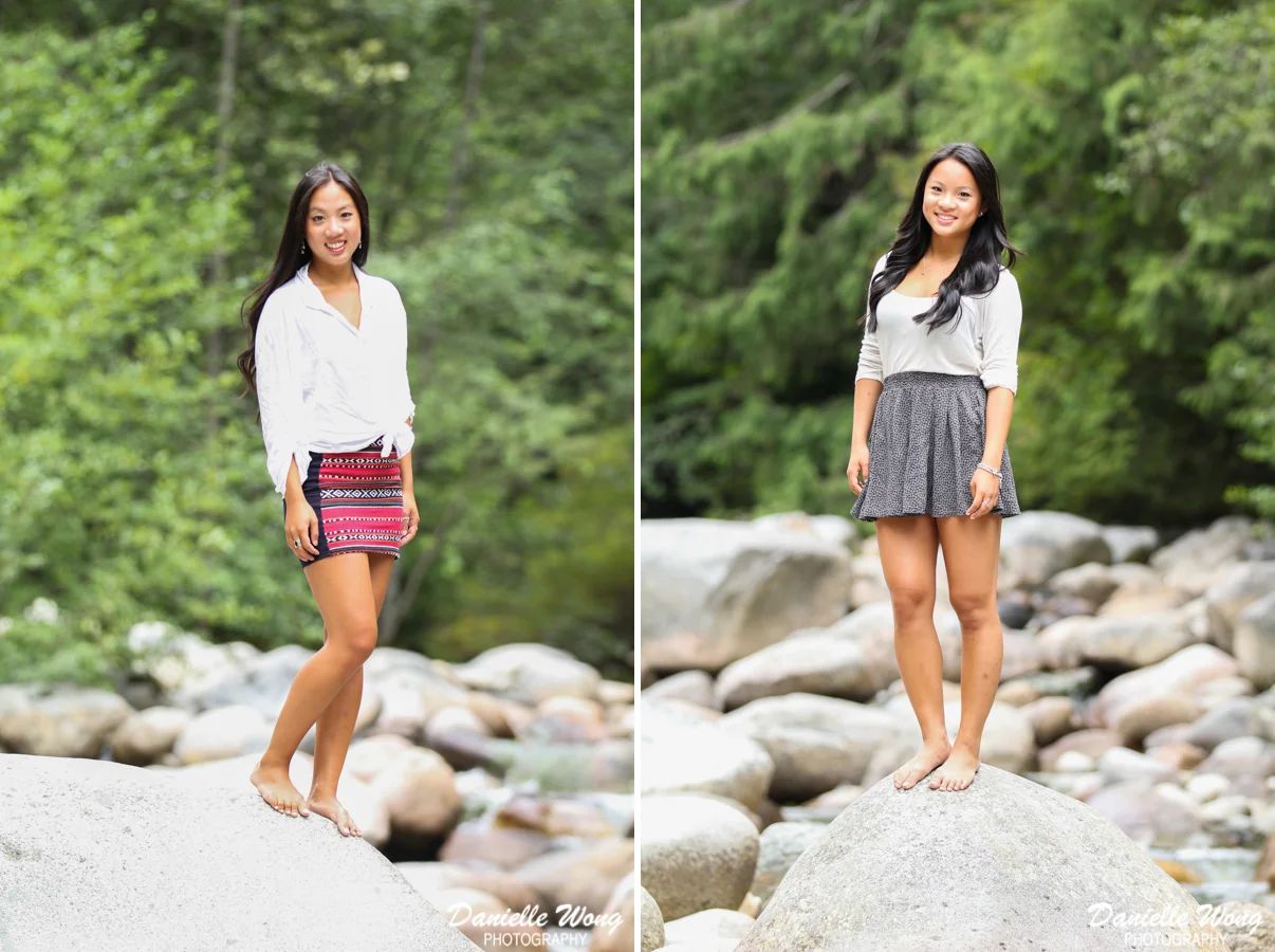 Casual Outdoor Style with Patterned Mini Skirt — Vancouver Outfits