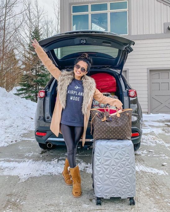 Travel Ready: Suede Jacket with Fur Collar Travel Ready: Suede Jacket with Fur Collar — Denver Outfits