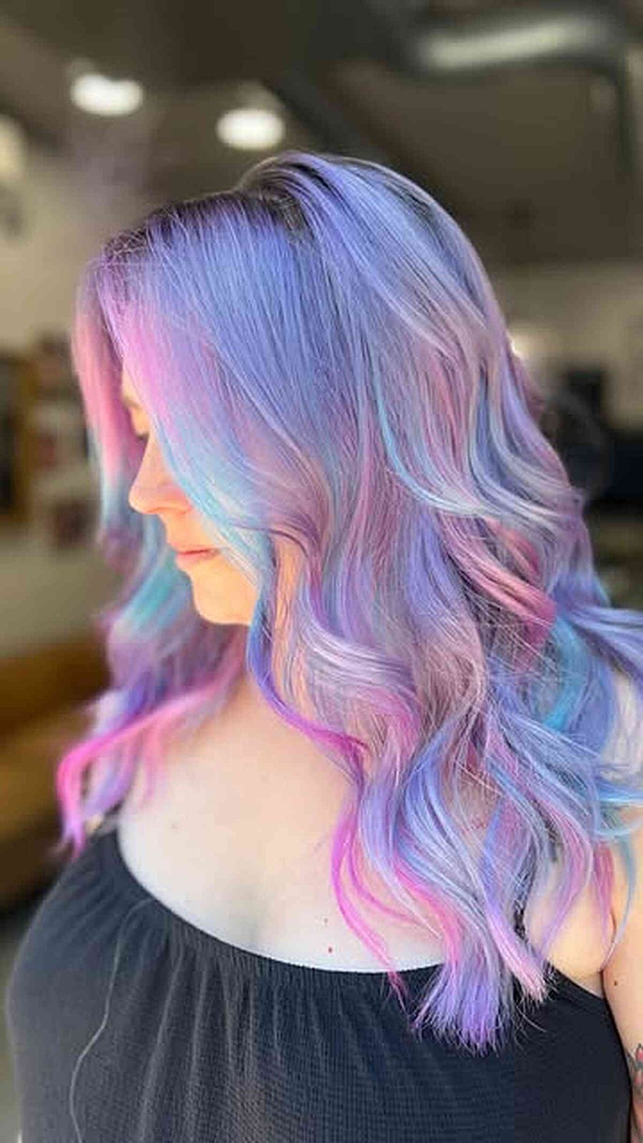 Pastel Watercolor Blend Pastel Watercolor Blend — Mermaid Hair