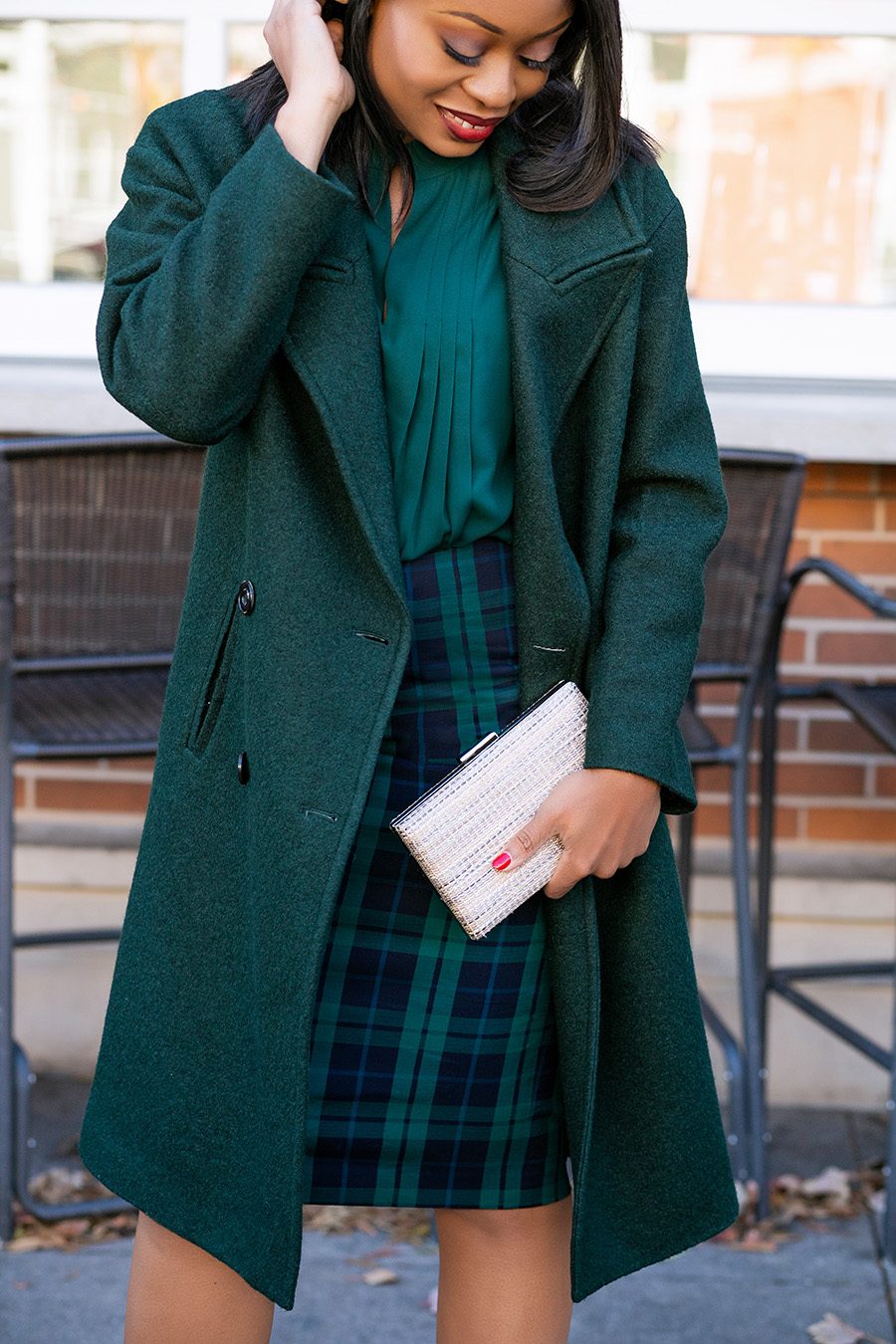 Sophisticated Plaid Pencil Skirt for Work Sophisticated Plaid Pencil Skirt for Work — Plaid Skirt Outfits