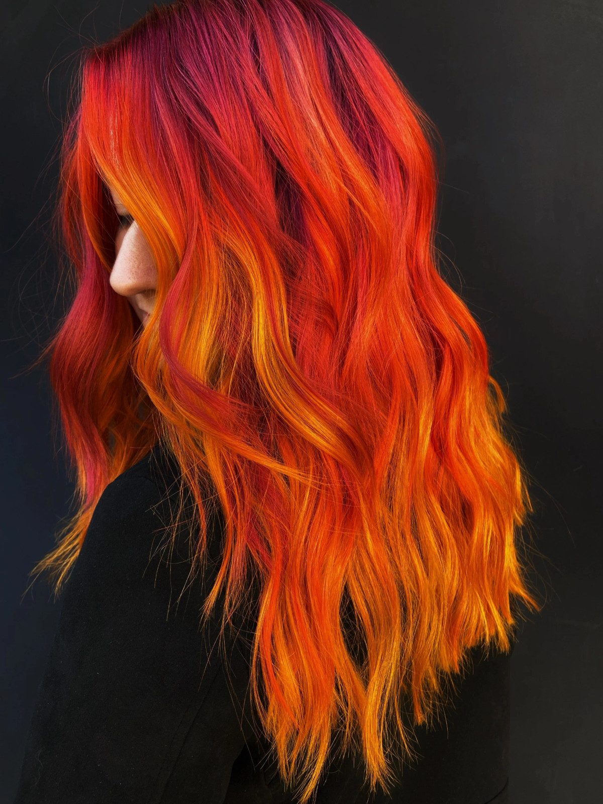 Side View Visual Idea Side View Visual Idea — Vivid Hair Colors