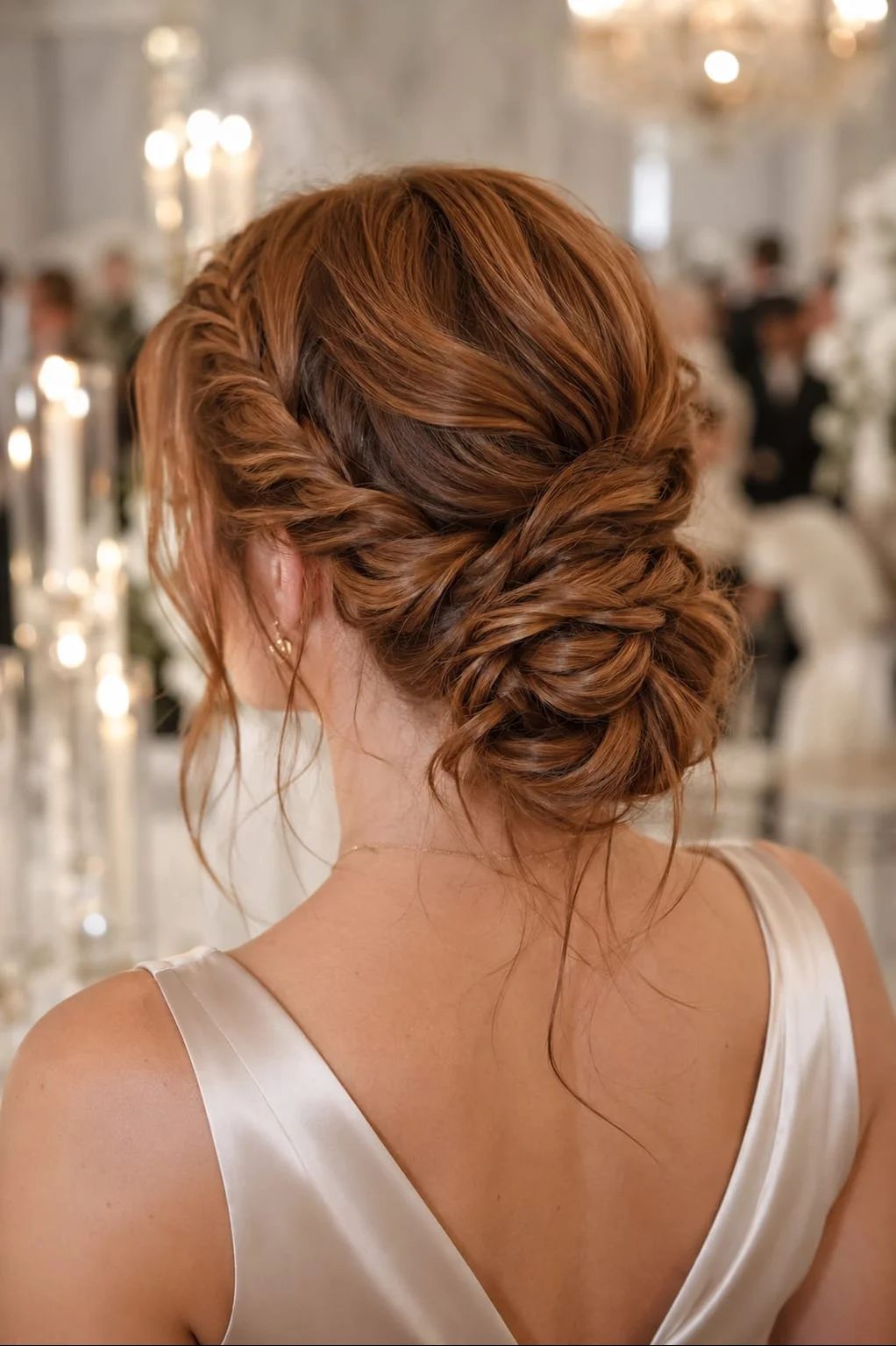 Warm Auburn Visual Idea — Church Hairstyles