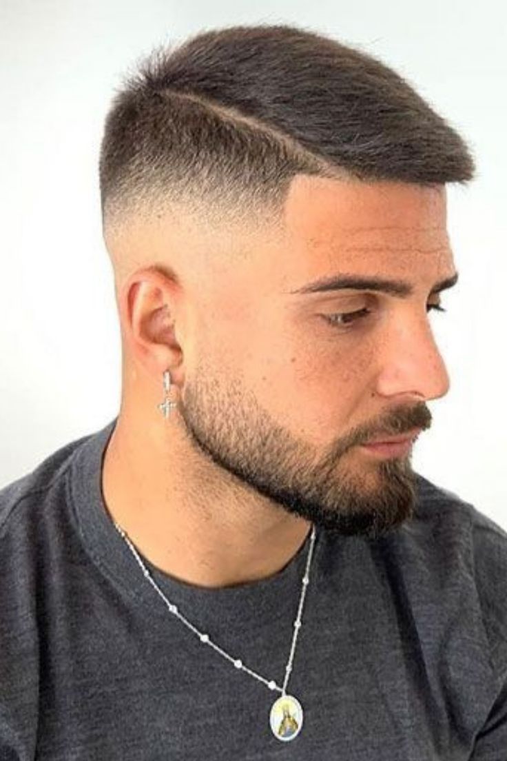 Short Beard Sharp Line Fade Short Beard Sharp Line Fade — Beard Styles