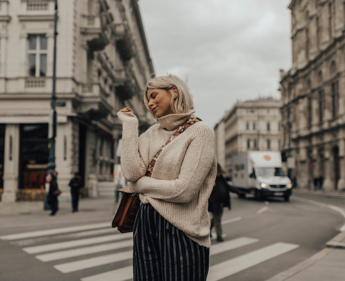 Denim Jacket and Burgundy Wide-Leg Pants Denim Jacket and Burgundy Wide-Leg Pants — Vienna Outfits