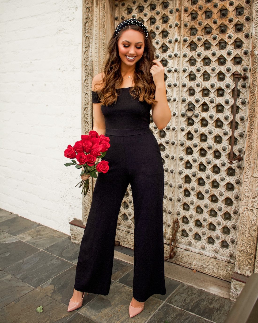Evening Elegance: The Off-the-Shoulder Jumpsuit for Date Night — Jumpsuit Outfits