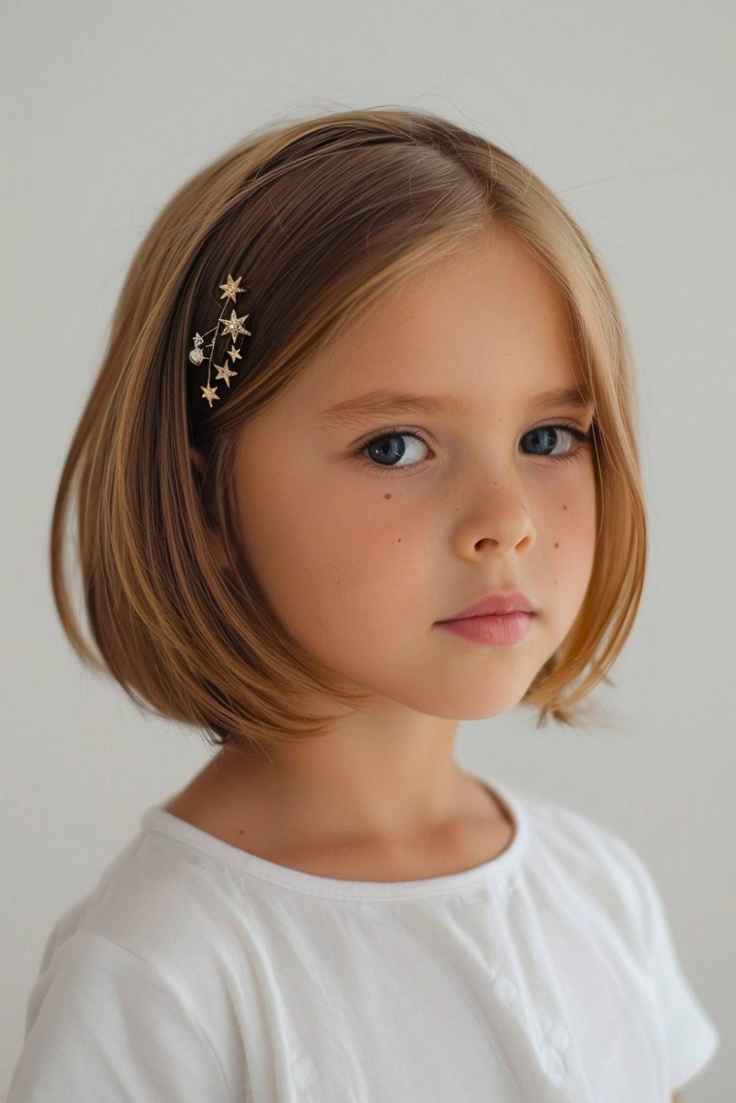 The Classic Chin Length Blonde Bob — Kids Haircuts