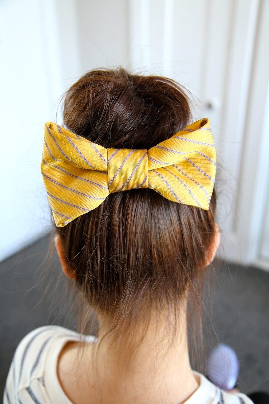 Layered Visual Idea — High Bun