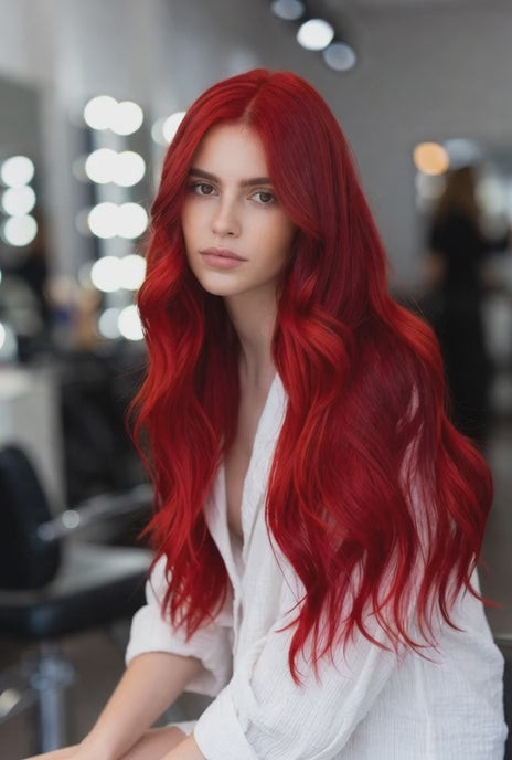 Visual Idea — Bright Red Hair