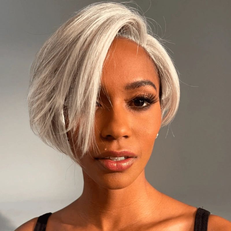 Asymmetrical Bob Visual Idea Asymmetrical Bob Visual Idea — Haircuts for Fine Hair