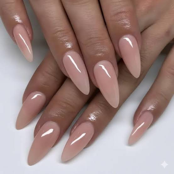 Flawless Long Stiletto Light Nude Pink Flawless Long Stiletto Light Nude Pink — First Acrylic Nails