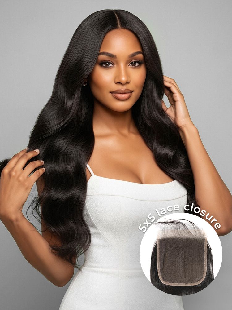 Black Visual Idea — Closure Sew In