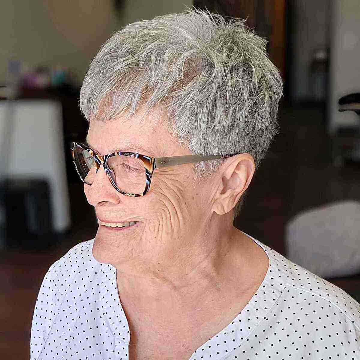 Grey Visual Idea Grey Visual Idea — Pixie with Glasses