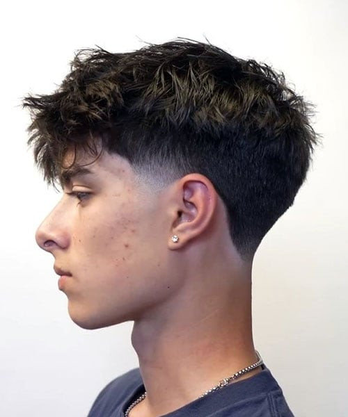 No Bangs Visual Idea No Bangs Visual Idea — Low Taper Fade Straight Hair