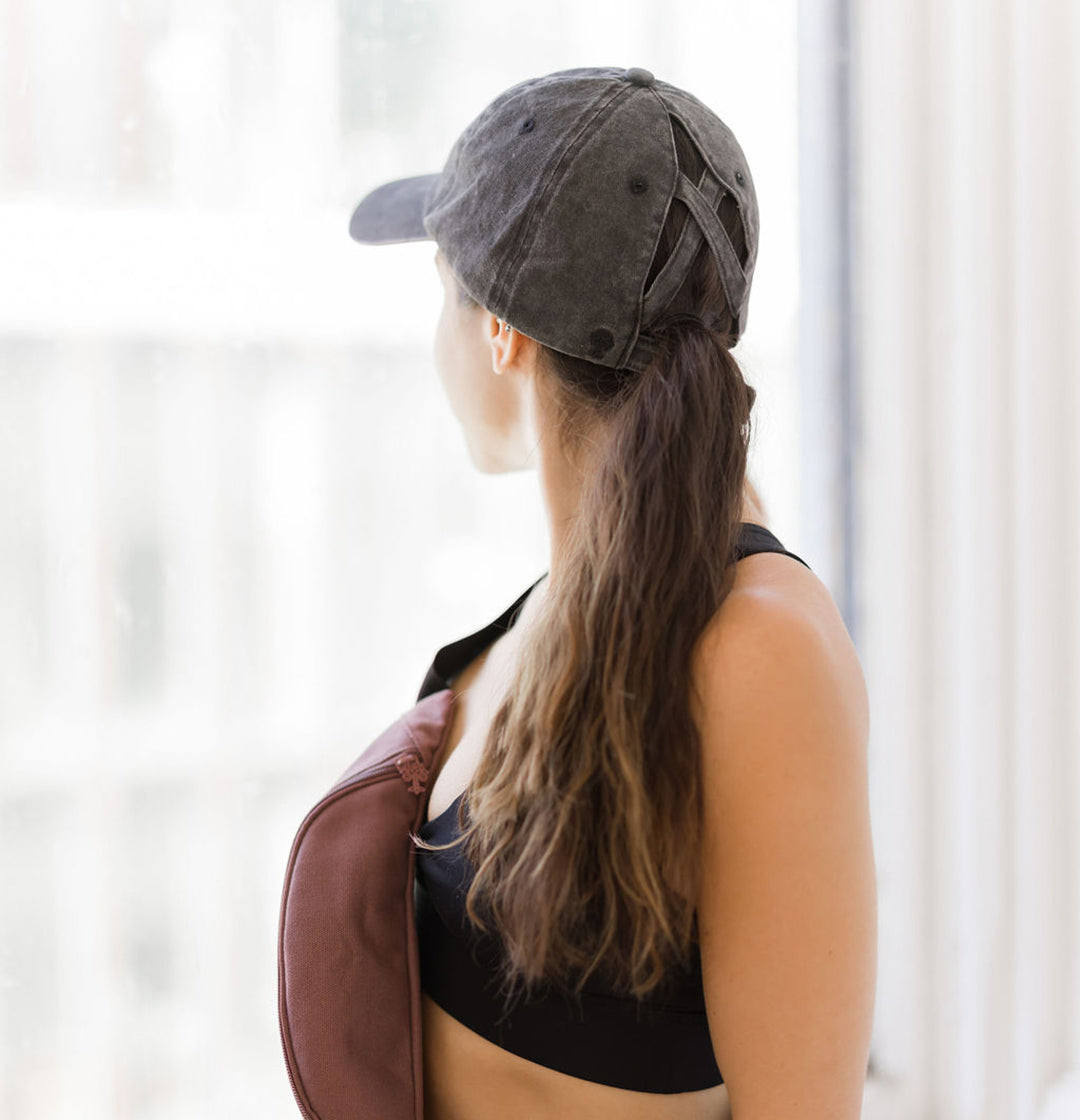 Brown Visual Idea Brown Visual Idea — Baseball Cap Hairstyles