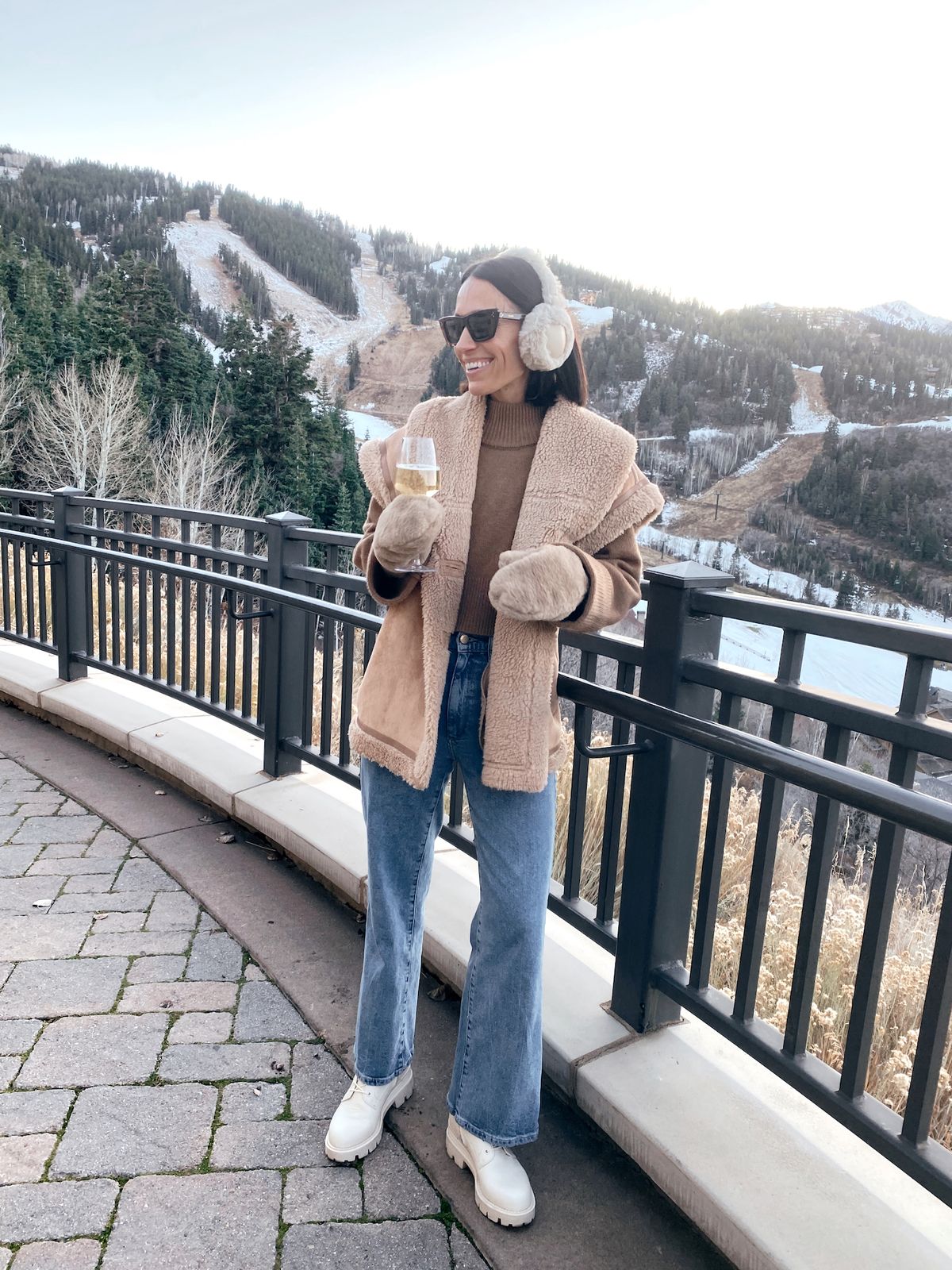 Resort Ready: Shearling Vest and Denim Resort Ready: Shearling Vest and Denim — Utah Outfits