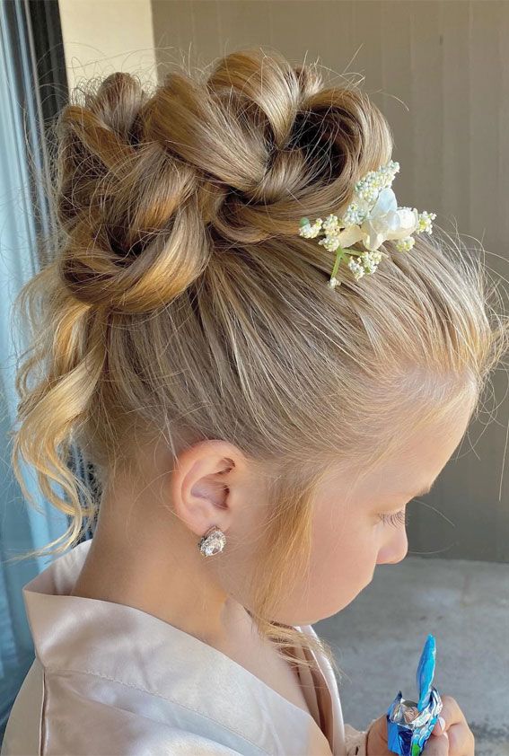 Chin Visual Idea Chin Visual Idea — Flower Girl Hairstyles