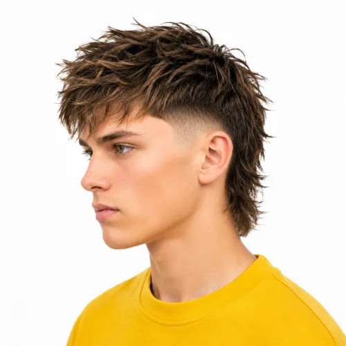 Mullet With Fade Visual Idea Mullet With Fade Visual Idea — Modern Mullet