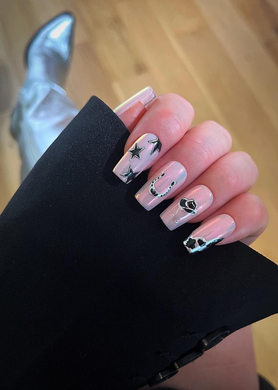 Chrome Iridescent Visual Idea Chrome Iridescent Visual Idea — Rodeo Nails