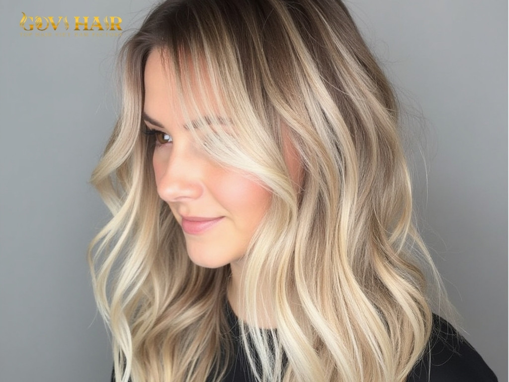 Collarbone Visual Idea — Blonde Hair Colors