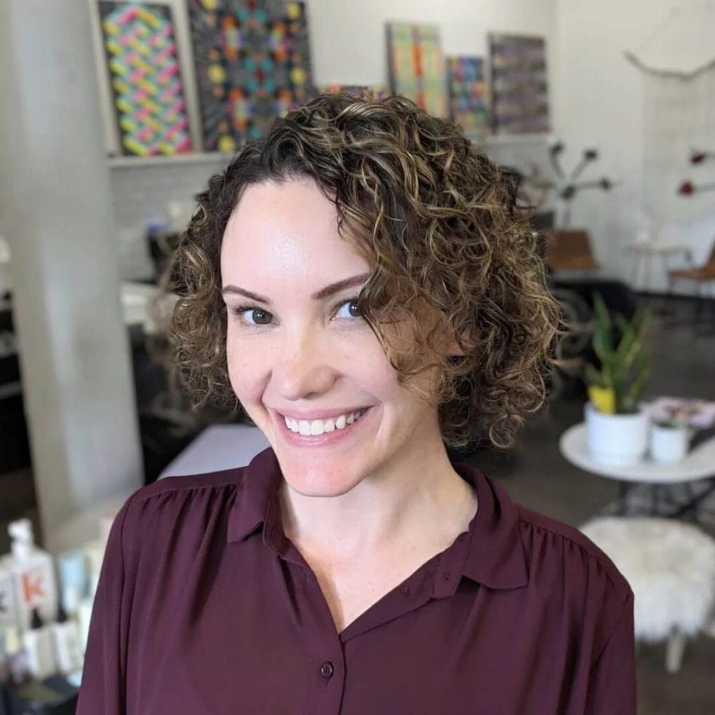 Brown Bob With Loose Waves and Highlights Brown Bob With Loose Waves and Highlights — Perms for Short Hair