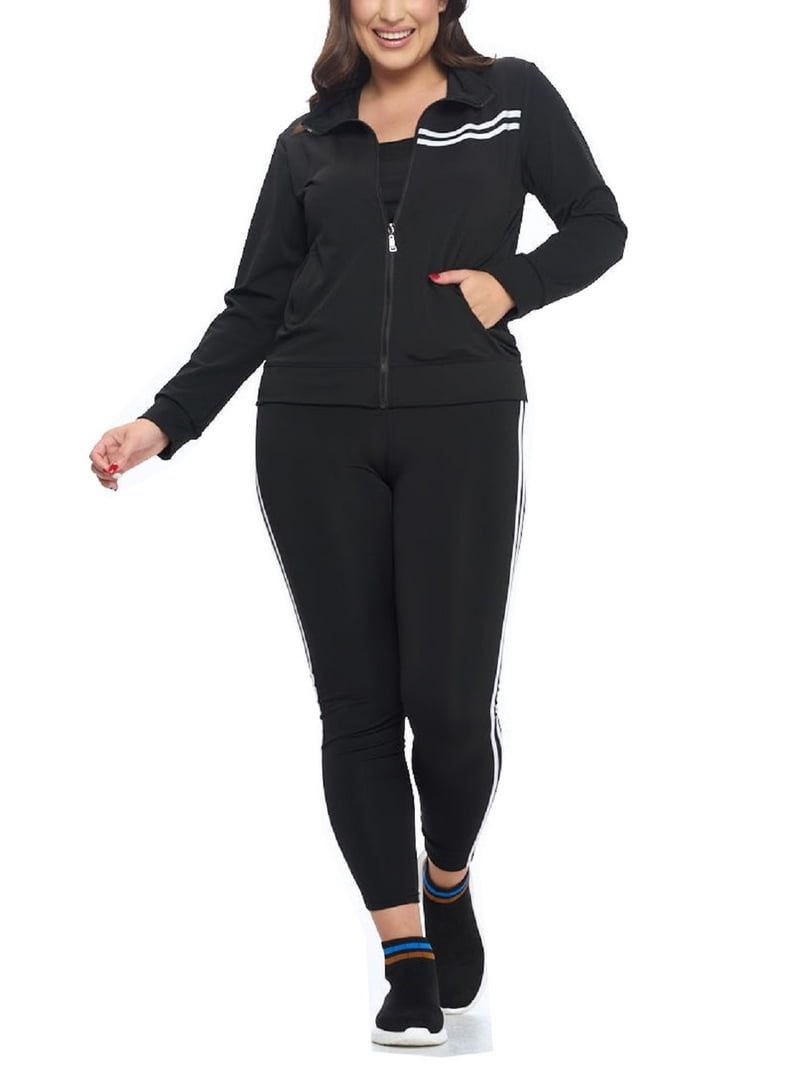 Black Track Jacket with Striped Socks — Track Jacket Outfits