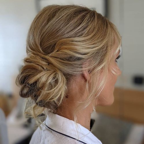 Elegant Twisted Chignon Elegant Twisted Chignon — Hairstyles for Servers