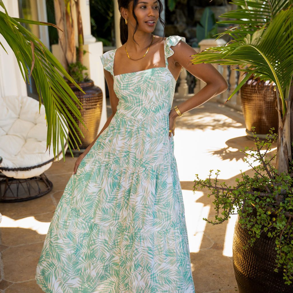 Tiered Maxi Dress for Casual Summer Days Tiered Maxi Dress for Casual Summer Days — Napa Outfits