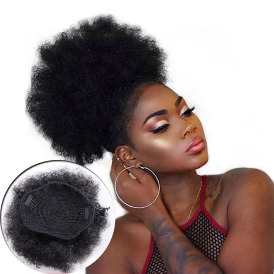 Afro Puff Visual Idea — Puff Ponytail