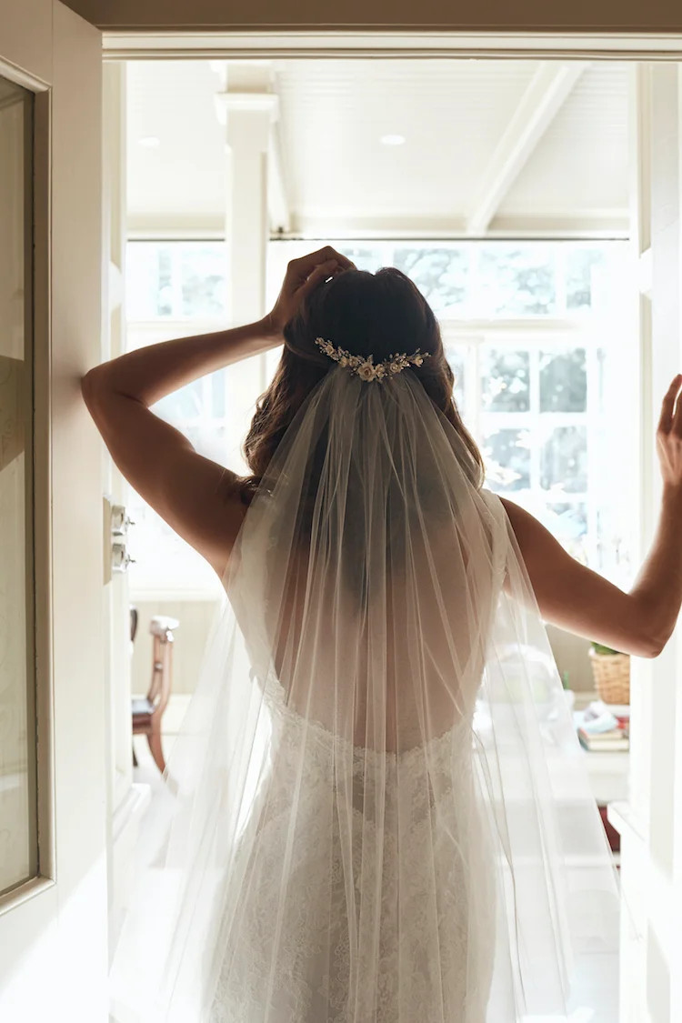 Brown Visual Idea — Bridal Hair Accessories