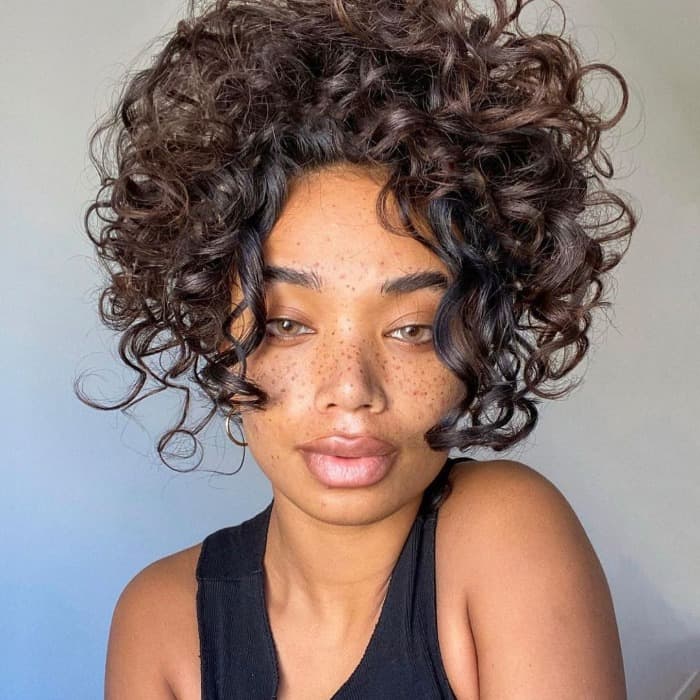 Naturally Curly Chin-Length Cut Naturally Curly Chin-Length Cut — Hairstyles for Black Women