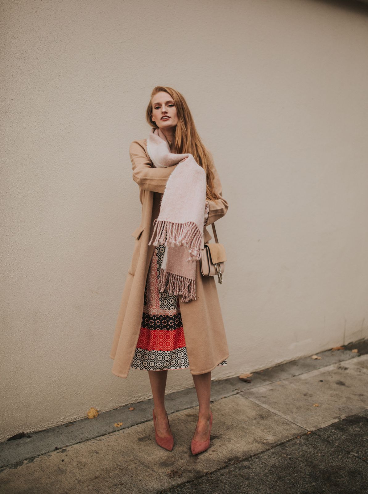 Camel Coat and Pink Accents for a Casual Day Out Camel Coat and Pink Accents for a Casual Day Out — Portland Outfits