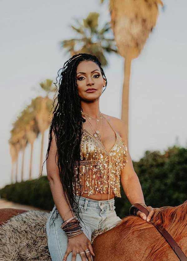 Long Voluminous Wavy Black Locs Long Voluminous Wavy Black Locs — Goddess Locs