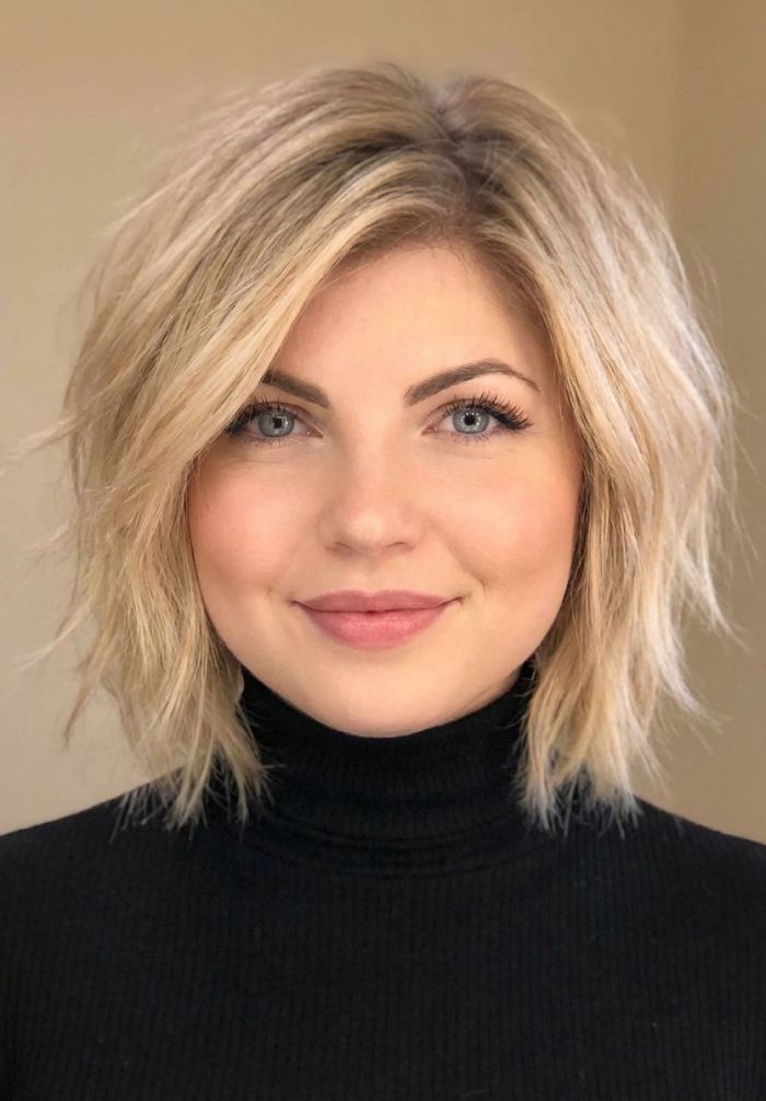 Platinum Blonde Shaggy Bob Lowlights Platinum Blonde Shaggy Bob Lowlights
