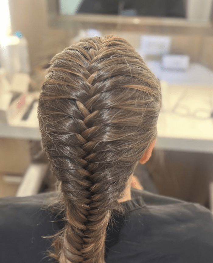 Thick Wavy Fishtail Braid — Mermaid Braid