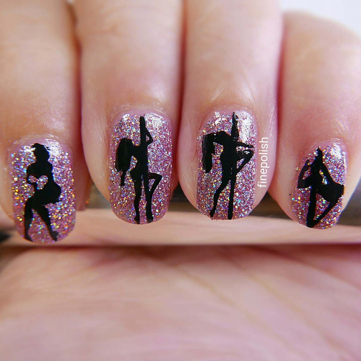 Glitter Visual Idea Glitter Visual Idea — Dance Nails