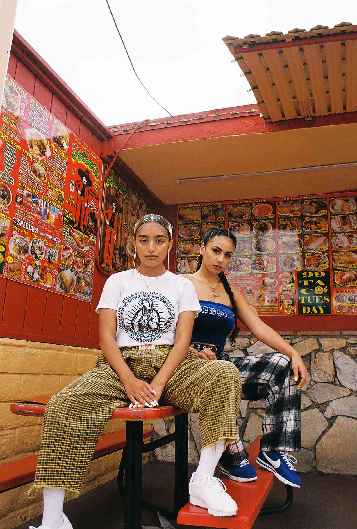 Coordinated Vibes: Matching Plaid Pants with Graphic Tees Coordinated Vibes: Matching Plaid Pants with Graphic Tees — Chola Outfits