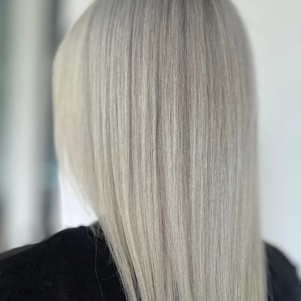 Ash Blonde With Silver Undertones Visual Idea — Silver Hair